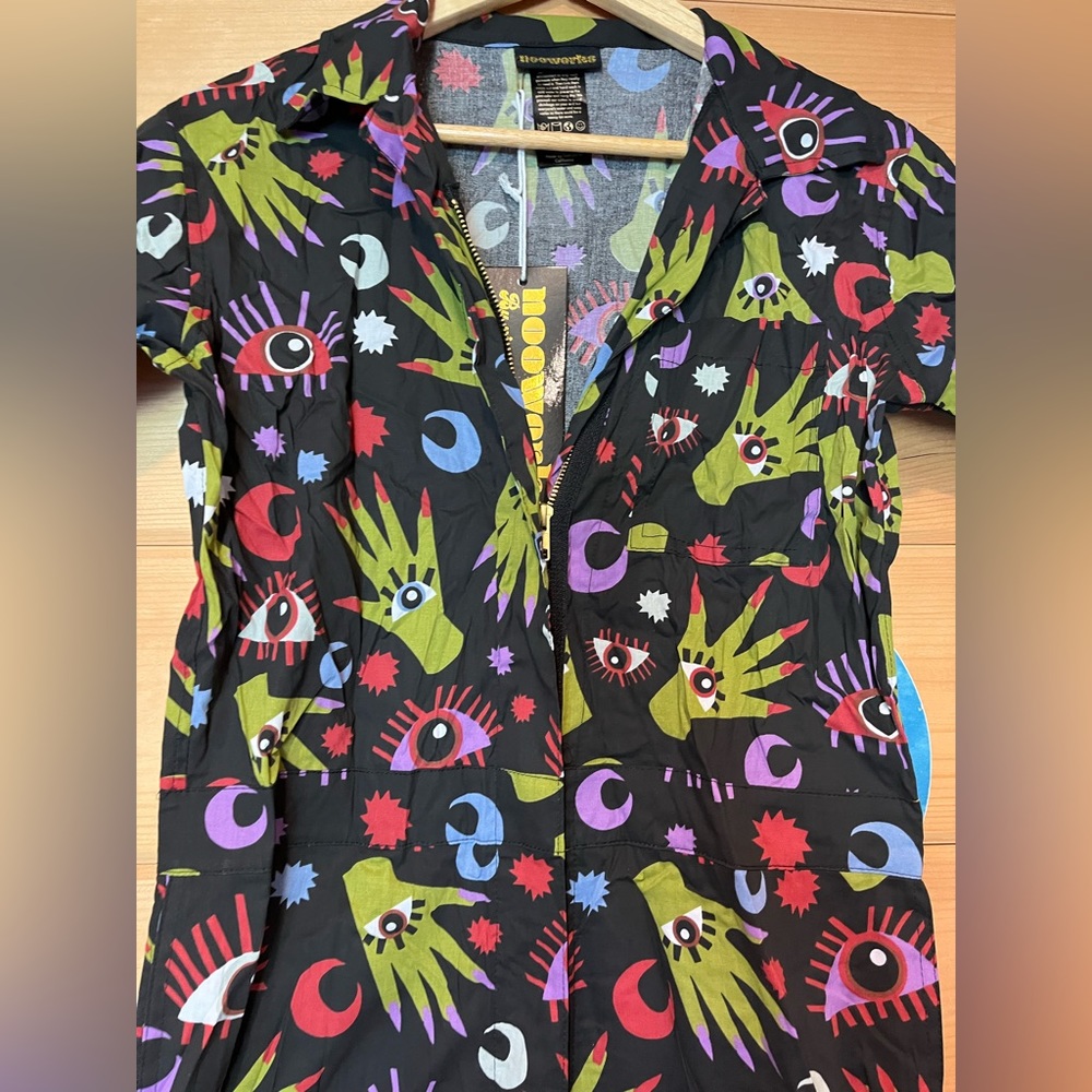 Nooworks witchy ways coverall NWT